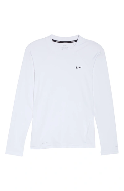 Shop Nike Hydroguard Surf Shirt In White