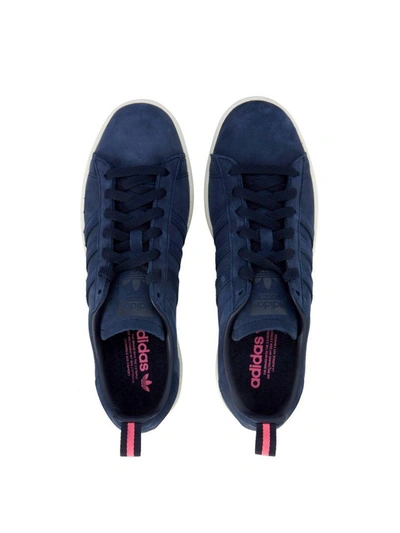 Shop Adidas Originals Campus Blue Ink Nabuck Sneaker