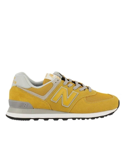 Shop New Balance Sneakers Shoes Men  In Yellow