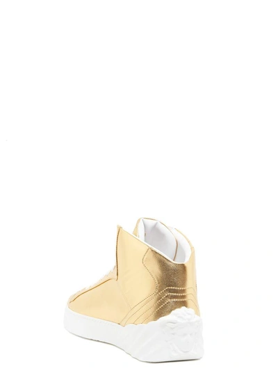 Shop Versace Shoes In Gold