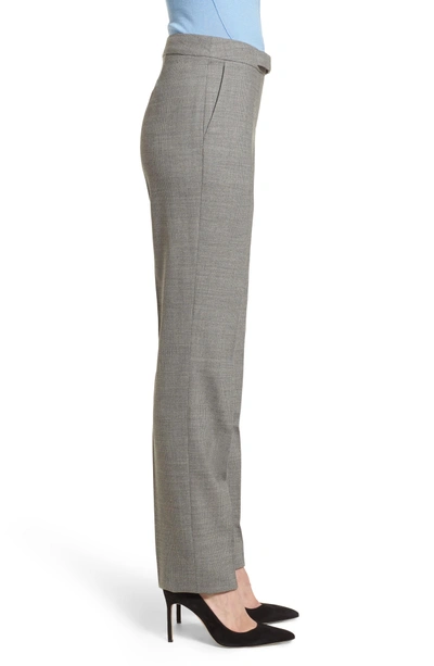 Shop Hugo Boss Tafena Check Wool Suit Pants In Cozy Grey Fantasy