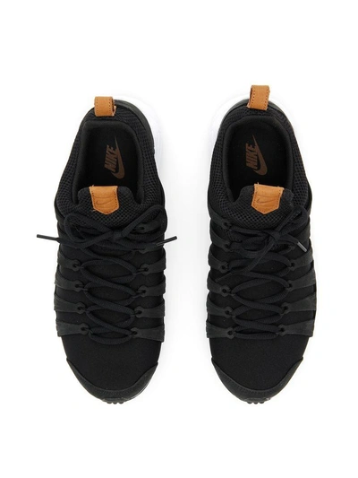 Shop Nike Air Zoom Spirimic Sneakers In Blk-blk-whitenero