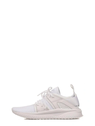 Shop Puma White Tsugi Blaze Evoknit Slip On Sneakers