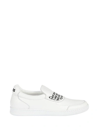 Shop Joshua Sanders Mars Sneakers In White