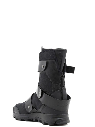 Shop Yohji Yamamoto Boots In Black