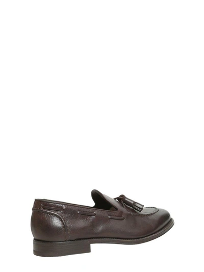 Shop Henderson Loafers With Tassels In Testa Di Moro