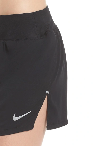 Shop Nike Flex Dri-fit Running Shorts In Black
