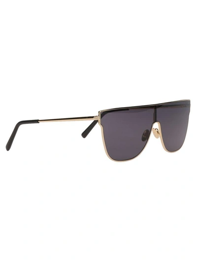 Shop Retrosuperfuture Aviator Sunglasses In Black