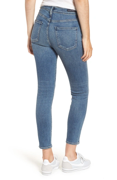 Rocket Crop Skinny Jeans In Orbit
