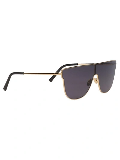Shop Retrosuperfuture Oversized Tinted Sunglasses In Black