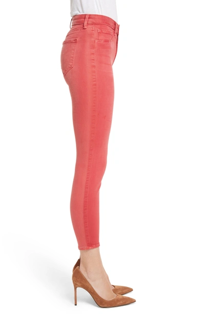 Shop L Agence High Waist Skinny Ankle Jeans In High Risk Red