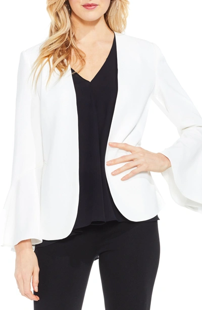 Shop Vince Camuto Bell Sleeve Blazer In New Ivory