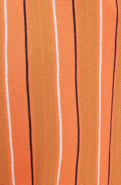 Shop Simon Miller Cyrene Stripe Knit Pants In Mango