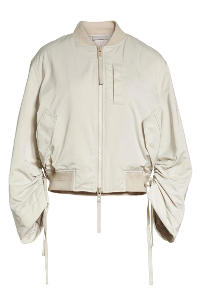 Shop Vince Parachute Bomber Jacket In Chalet