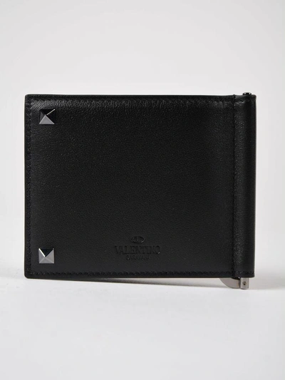 Shop Valentino Billfold Wallet In 0no Black