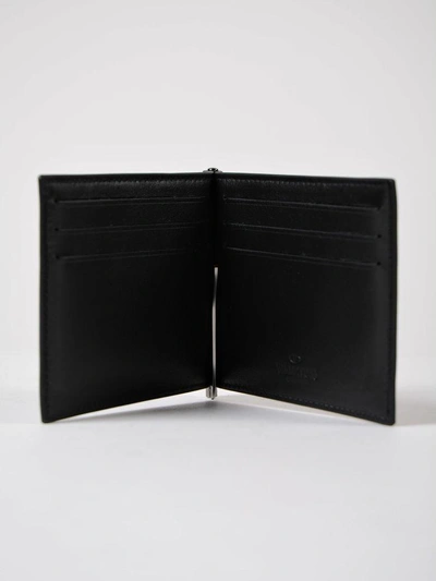 Shop Valentino Billfold Wallet In 0no Black