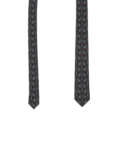 Shop Valentino Jacquard Tie In Basic