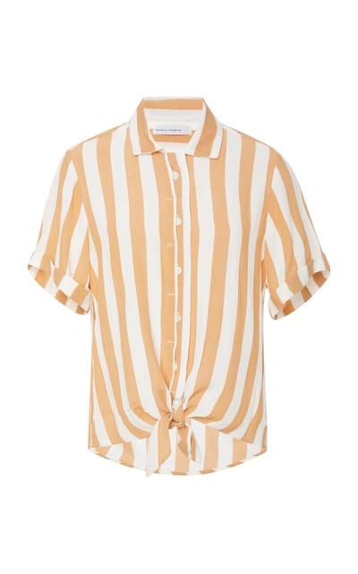 Shop Faithfull Toulin Striped Shirt