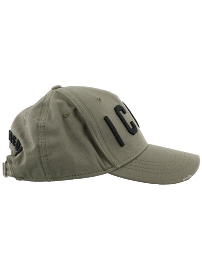 Shop Dsquared2 Icon Baseball Cap In Military