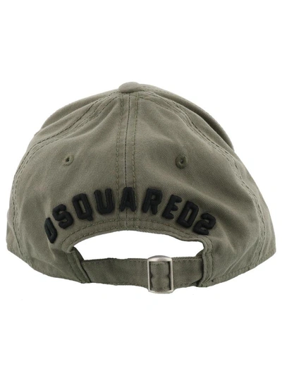 Shop Dsquared2 Icon Baseball Cap In Military