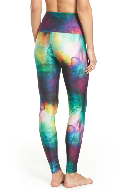 Shop Onzie High Waist Leggings In Smoke And Mirrors