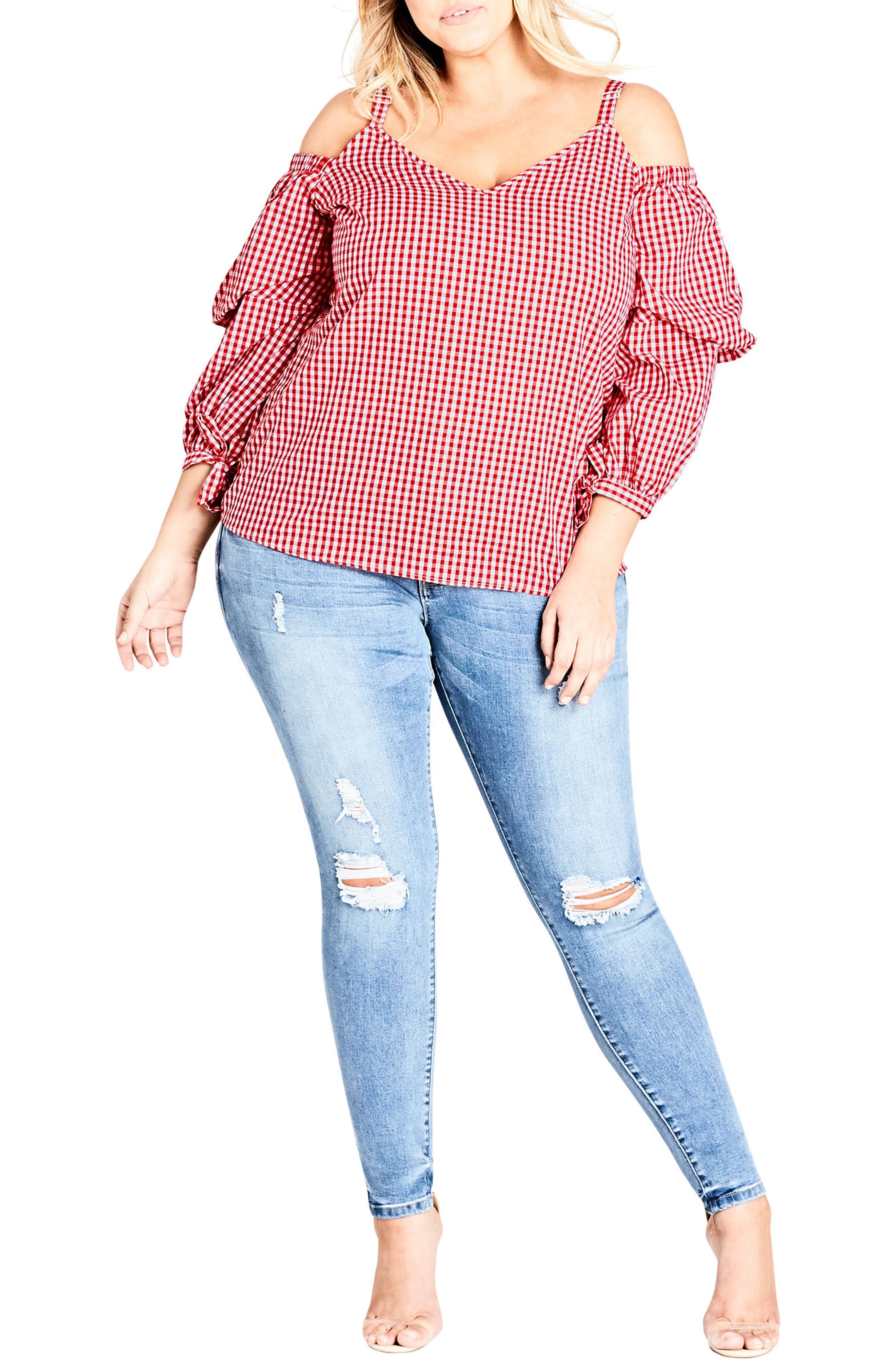 stylish cold shoulder tops