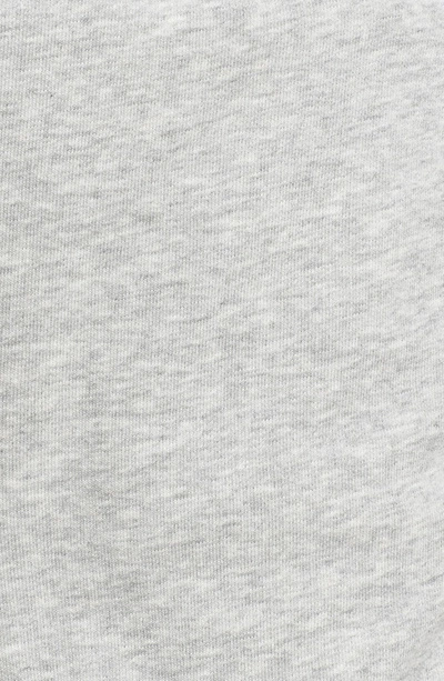 Calvin Klein Contrast-trim Sleep Shorts Qs5982 In Grey Heather