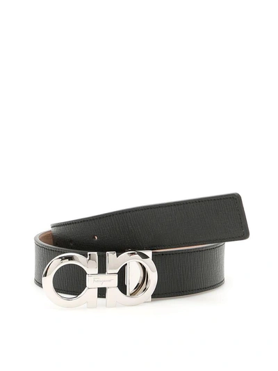 Shop Ferragamo Revival Belt In Neronero