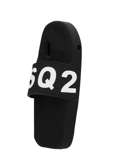 Shop Dsquared2 Black Rubber Cover