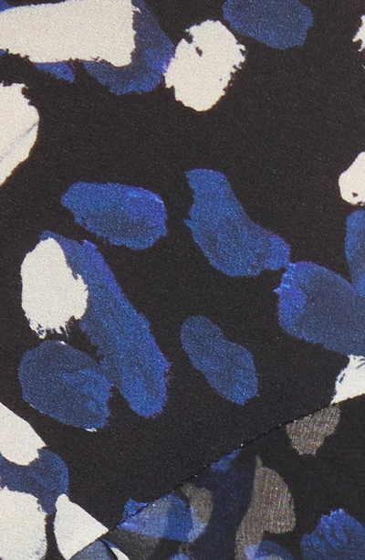 Shop 3.1 Phillip Lim / フィリップ リム Painted Dot Silk Midi Dress In Blk-blue