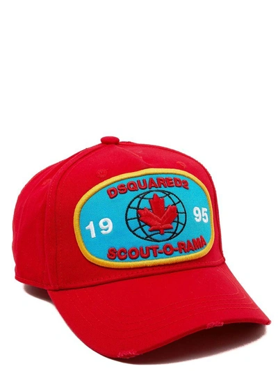 Shop Dsquared2 Cap In Red