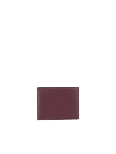 Shop Ferragamo Wallet In Purple