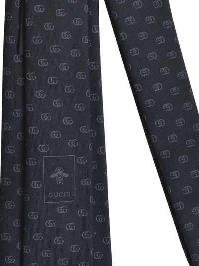 Shop Gucci Double G Silk Tie