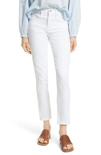 Shop Vince Skinny Crop Jeans In White