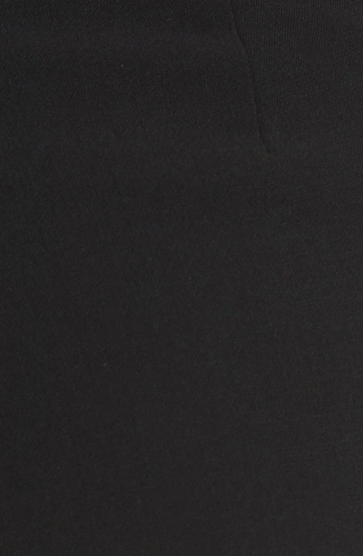 Shop Max Mara Cagli Stretch Wool Crop Pants In Black