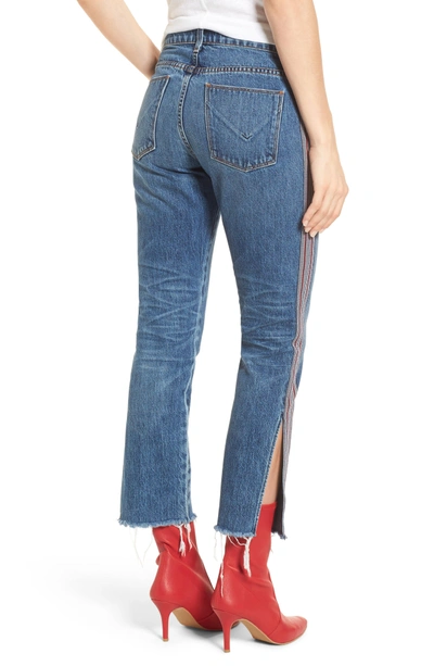 Shop Hudson Riley Crop Straight Leg Jeans In Forgiver
