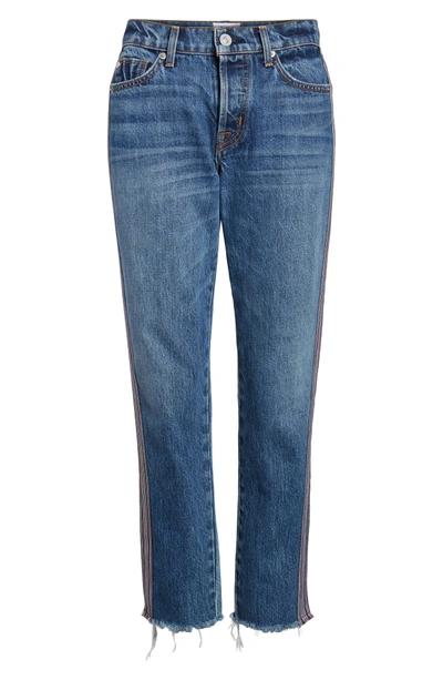 Shop Hudson Riley Crop Straight Leg Jeans In Forgiver