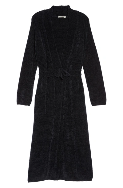 Shop Ragdoll Chenille Robe In Black