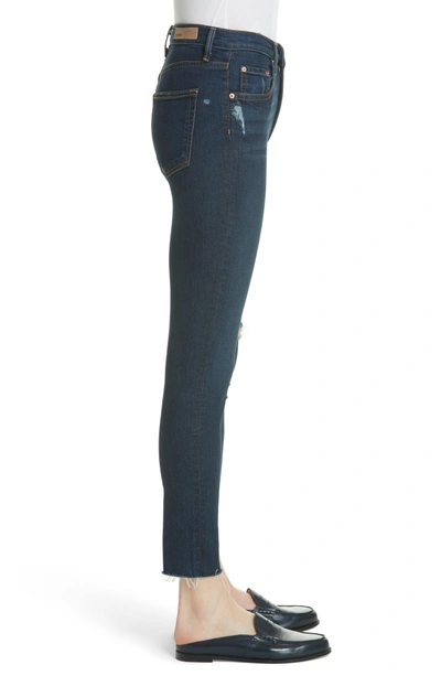 Shop Grlfrnd Kendall Super Stretch High Waist Skinny Jeans In Marbled G526