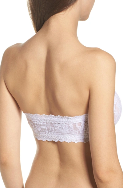 Shop Hanky Panky Signature Lace Padded Bandeau Bra In White
