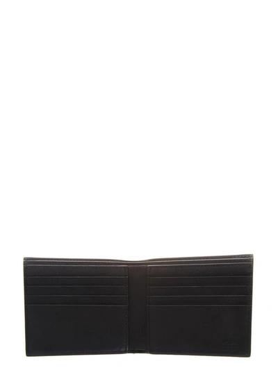 Shop Fendi Bag Bugs Black Leather Wallet