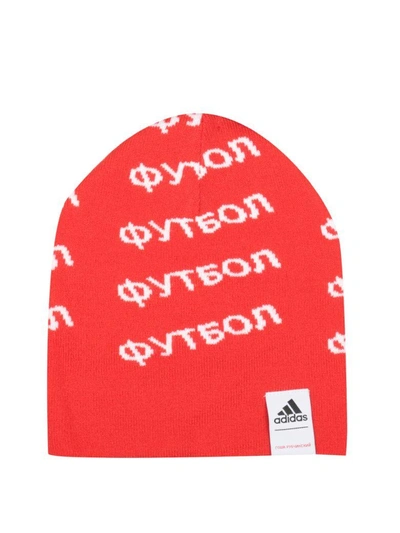 Shop Gosha Rubchinskiy Adidas Hat In Rosso