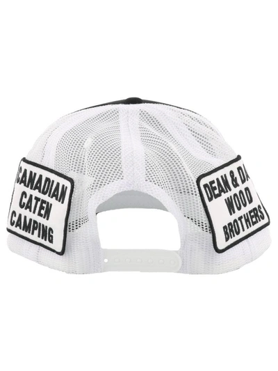 Dsquared2 Cappello Berretto Regolabile Baseball Bad Scout In Black