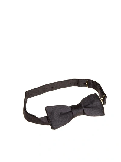 Shop Ermenegildo Zegna Bow Tie In Black