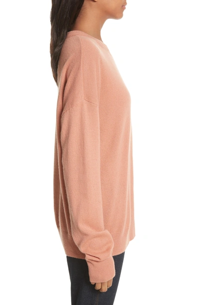 Shop Equipment Renee Cashmere Sweatshirt In Wilted Rose
