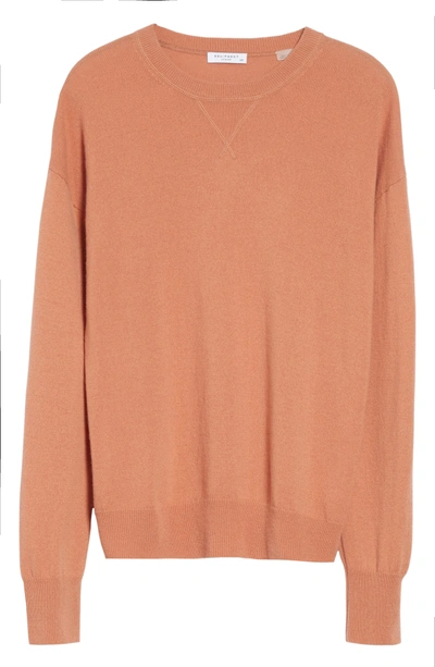 Shop Equipment Renee Cashmere Sweatshirt In Wilted Rose
