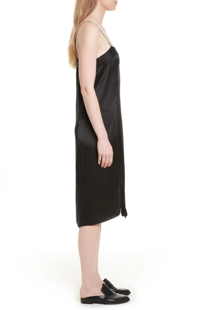 Shop Equipment Kelby Silk Slipdress In True Black