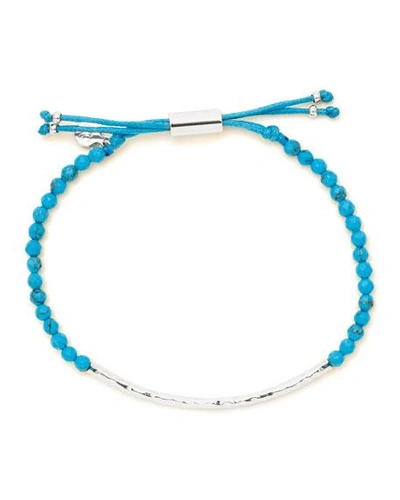 Shop Gorjana Power Gemstone Turquoise Bracelet For Healing, Silver
