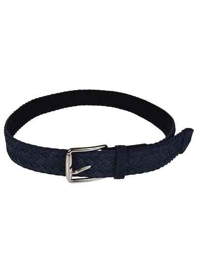 Shop Tod's Belt In Blue