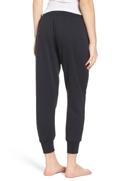 The Laundry Room Cozy Crew Lounge Pants In Jet Black